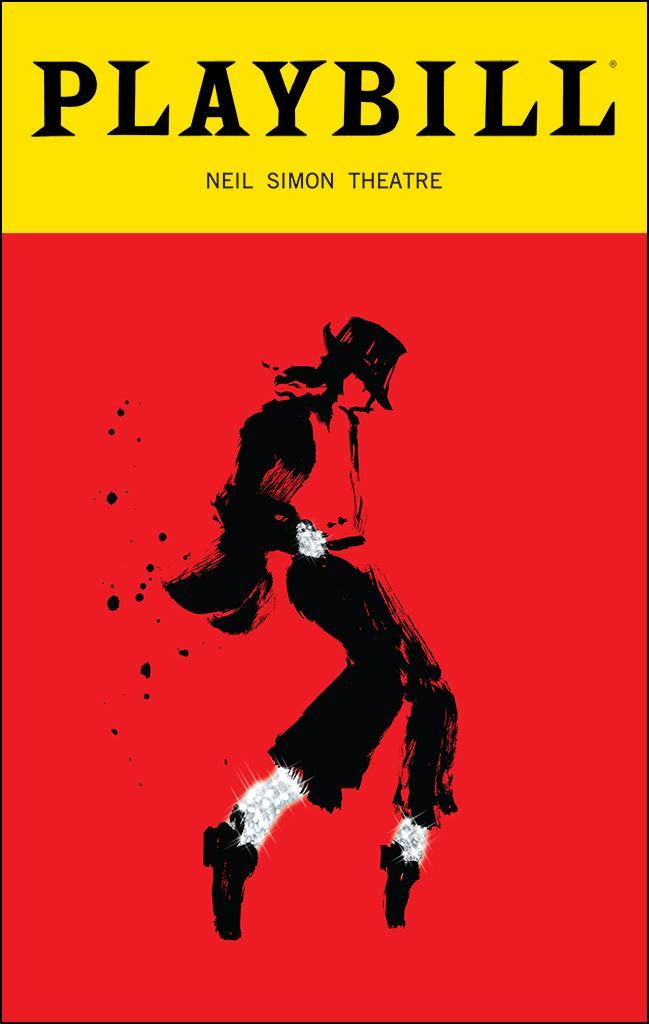 Playbill for MJ