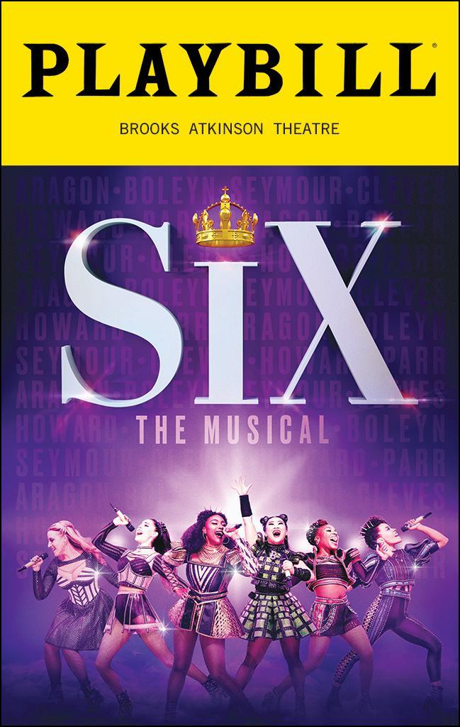 Playbill for SIX