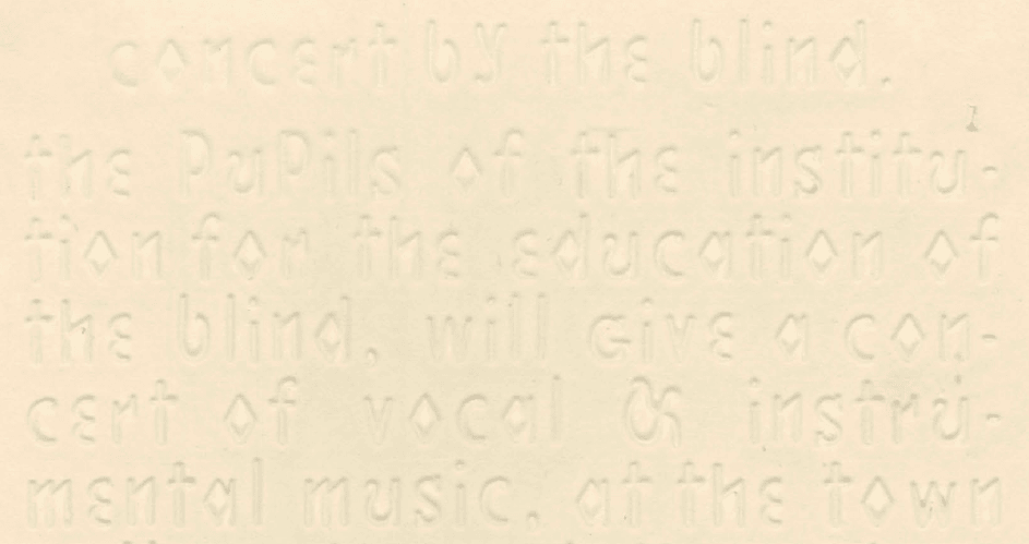 1837 concert advertisement printed in Boston line