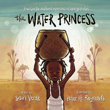 Book Cover of The Water Princess, shows a young girl carrying a pot on her head.