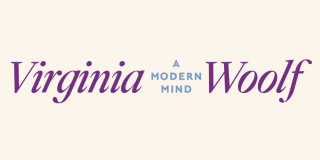 Virginia Woolf exhibition title design