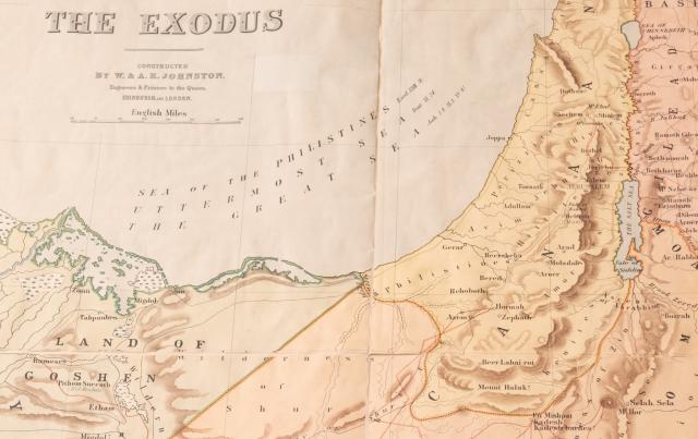 Map of the Exodus