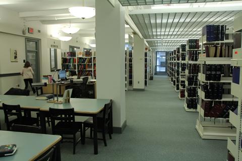 Interior of Andrew Heiskell Braille and Talking Book Library