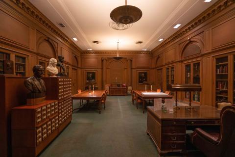 photograph of the Berg reading room